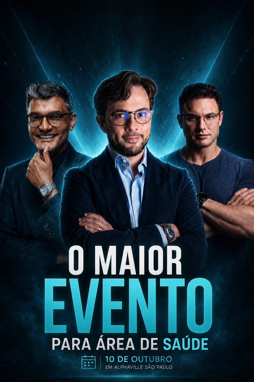 Os quatro palestrantes do Full Care Summit — O maior evento para a área de saúde, 10 de outubro em Alphaville, São Paulo